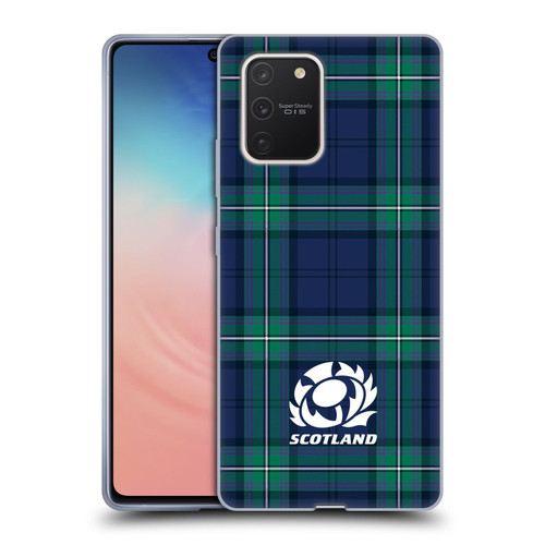Scotland Rugby Logo 2 Tartans Soft Gel Case for Samsung Galaxy S10 Lite