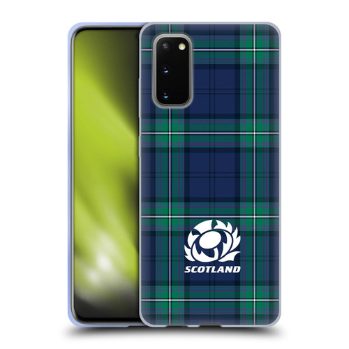Scotland Rugby Logo 2 Tartans Soft Gel Case for Samsung Galaxy S20 / S20 5G