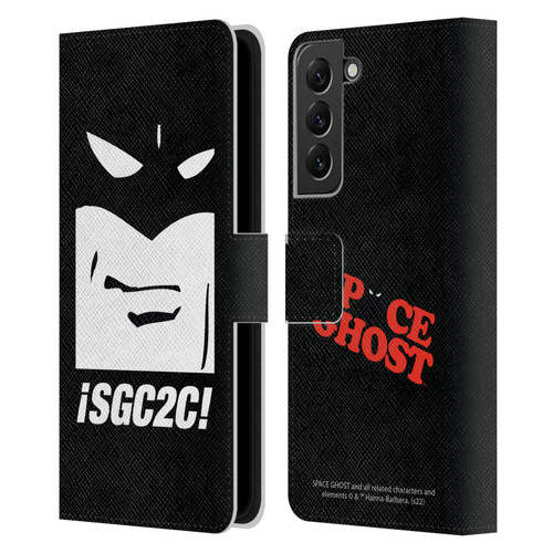 Space Ghost Coast to Coast Graphics Space Ghost Leather Book Wallet Case Cover For Samsung Galaxy S22+ 5G