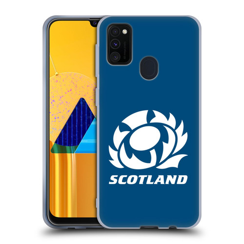 Scotland Rugby Logo 2 Plain Soft Gel Case for Samsung Galaxy M30s (2019)/M21 (2020)