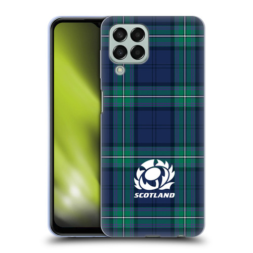 Scotland Rugby Logo 2 Tartans Soft Gel Case for Samsung Galaxy M33 (2022)