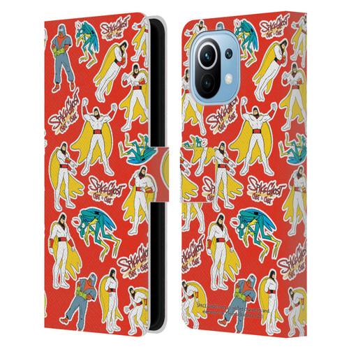 Space Ghost Coast to Coast Graphics Icons Leather Book Wallet Case Cover For Xiaomi Mi 11