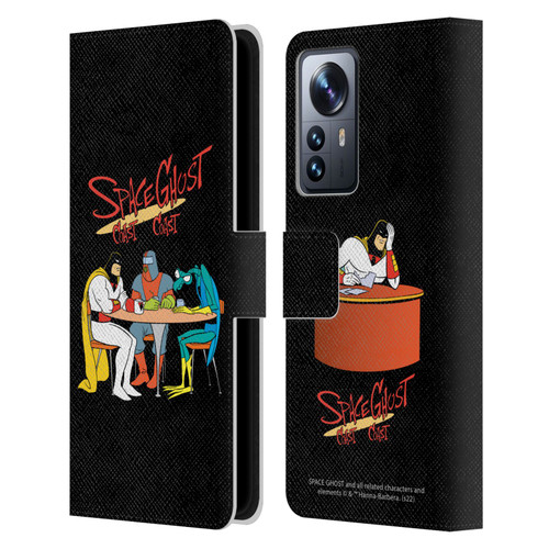 Space Ghost Coast to Coast Graphics Group Leather Book Wallet Case Cover For Xiaomi 12 Pro