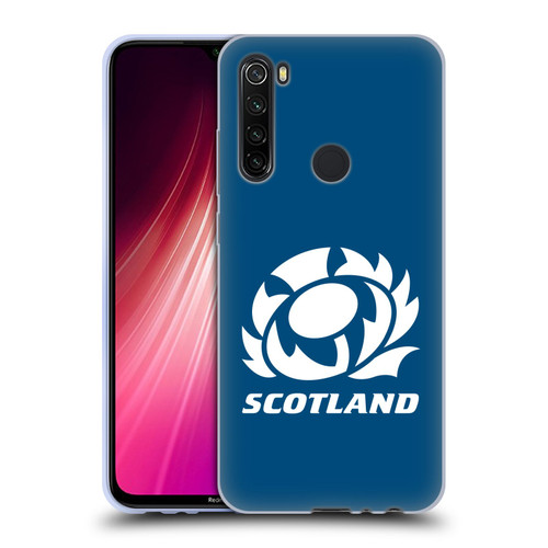 Scotland Rugby Logo 2 Plain Soft Gel Case for Xiaomi Redmi Note 8T