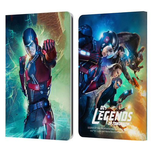 Legends Of Tomorrow Graphics Atom Leather Book Wallet Case Cover For Amazon Kindle Paperwhite 1 / 2 / 3