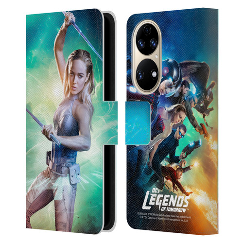 Legends Of Tomorrow Graphics Sara Lance Leather Book Wallet Case Cover For Huawei P50