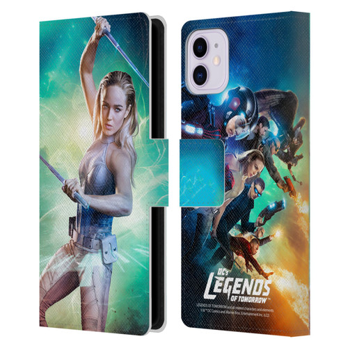 Legends Of Tomorrow Graphics Sara Lance Leather Book Wallet Case Cover For Apple iPhone 11