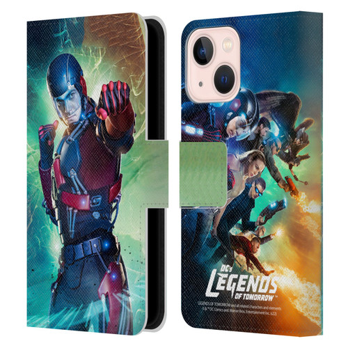 Legends Of Tomorrow Graphics Atom Leather Book Wallet Case Cover For Apple iPhone 13 Mini