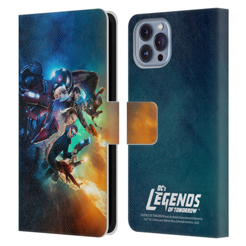 Legends Of Tomorrow Graphics Poster Leather Book Wallet Case Cover For Apple iPhone 14