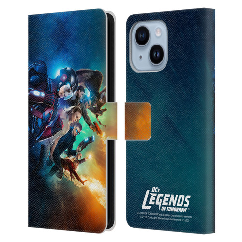 Legends Of Tomorrow Graphics Poster Leather Book Wallet Case Cover For Apple iPhone 14 Plus