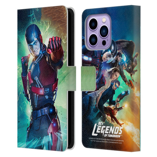 Legends Of Tomorrow Graphics Atom Leather Book Wallet Case Cover For Apple iPhone 14 Pro Max