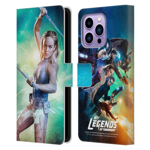 Legends Of Tomorrow Graphics Sara Lance Leather Book Wallet Case Cover For Apple iPhone 14 Pro Max
