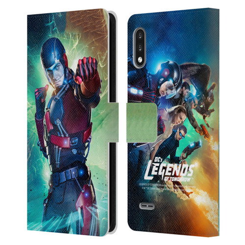 Legends Of Tomorrow Graphics Atom Leather Book Wallet Case Cover For LG K22