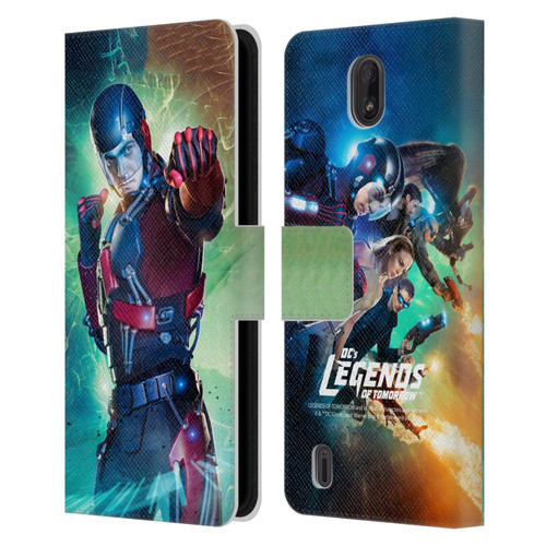 Legends Of Tomorrow Graphics Atom Leather Book Wallet Case Cover For Nokia C01 Plus/C1 2nd Edition
