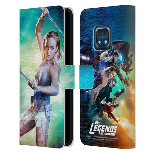 Legends Of Tomorrow Graphics Sara Lance Leather Book Wallet Case Cover For Nokia XR20