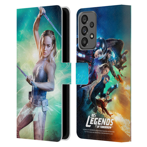 Legends Of Tomorrow Graphics Sara Lance Leather Book Wallet Case Cover For Samsung Galaxy A73 5G (2022)