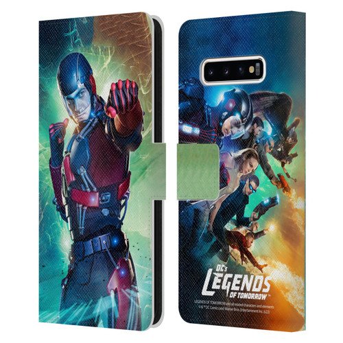 Legends Of Tomorrow Graphics Atom Leather Book Wallet Case Cover For Samsung Galaxy S10+ / S10 Plus