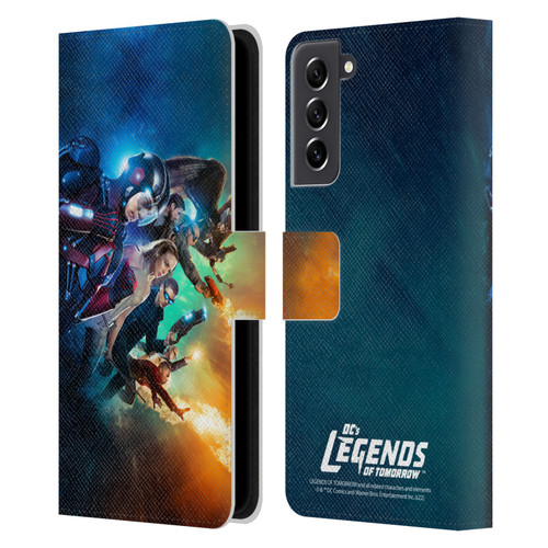 Legends Of Tomorrow Graphics Poster Leather Book Wallet Case Cover For Samsung Galaxy S21 FE 5G