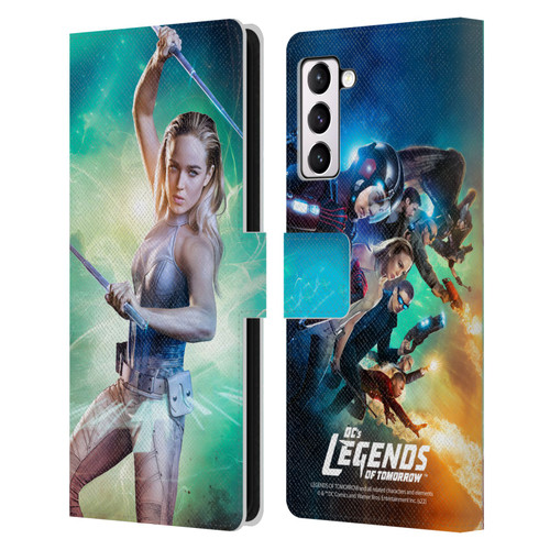 Legends Of Tomorrow Graphics Sara Lance Leather Book Wallet Case Cover For Samsung Galaxy S21+ 5G