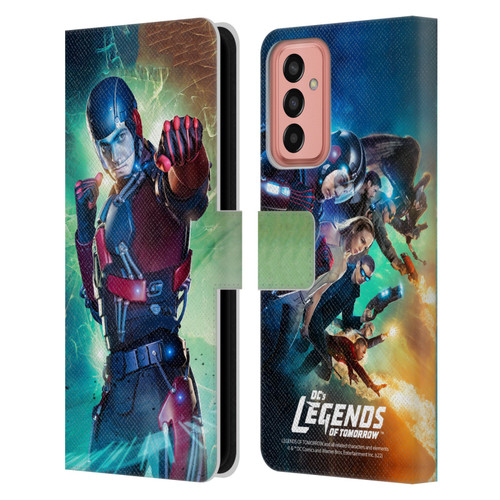 Legends Of Tomorrow Graphics Atom Leather Book Wallet Case Cover For Samsung Galaxy M13 (2022)