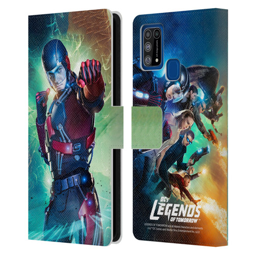 Legends Of Tomorrow Graphics Atom Leather Book Wallet Case Cover For Samsung Galaxy M31 (2020)