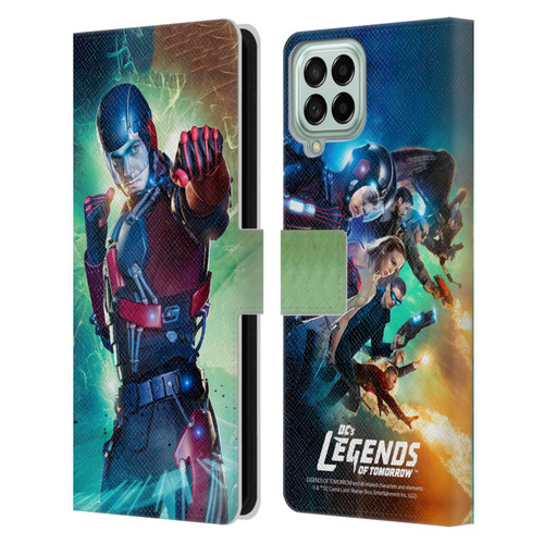 Legends Of Tomorrow Graphics Atom Leather Book Wallet Case Cover For Samsung Galaxy M53 (2022)