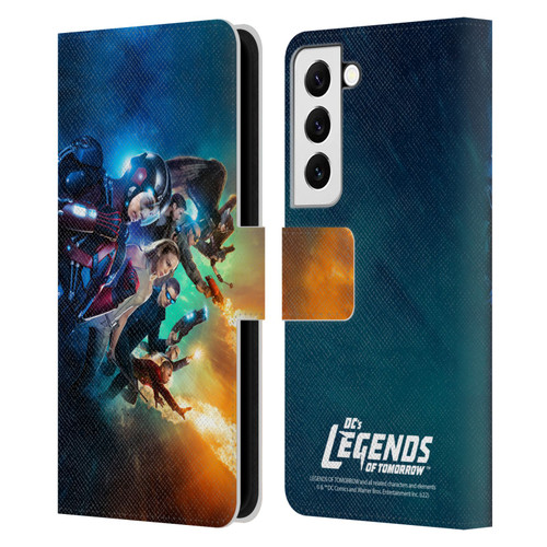 Legends Of Tomorrow Graphics Poster Leather Book Wallet Case Cover For Samsung Galaxy S22 5G