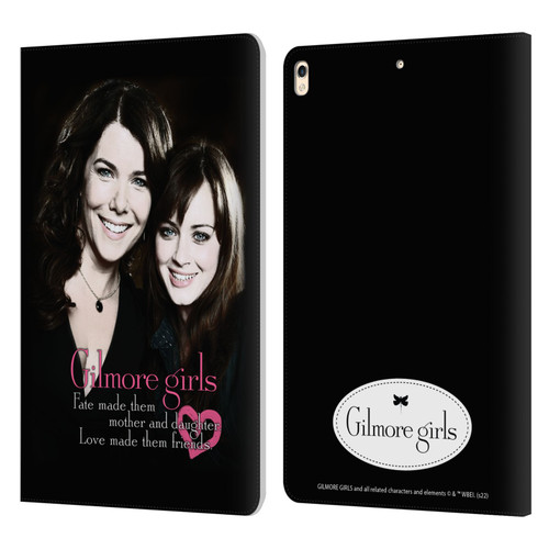 Gilmore Girls Graphics Fate Made Them Leather Book Wallet Case Cover For Apple iPad Pro 10.5 (2017)