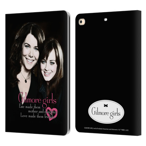 Gilmore Girls Graphics Fate Made Them Leather Book Wallet Case Cover For Apple iPad 9.7 2017 / iPad 9.7 2018