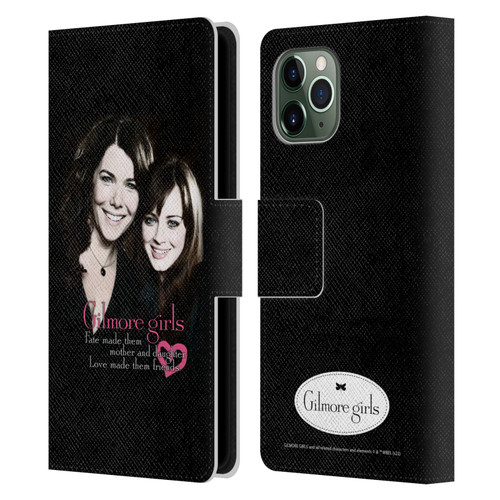 Gilmore Girls Graphics Fate Made Them Leather Book Wallet Case Cover For Apple iPhone 11 Pro