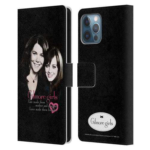 Gilmore Girls Graphics Fate Made Them Leather Book Wallet Case Cover For Apple iPhone 12 Pro Max
