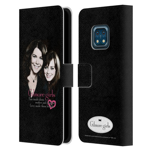 Gilmore Girls Graphics Fate Made Them Leather Book Wallet Case Cover For Nokia XR20