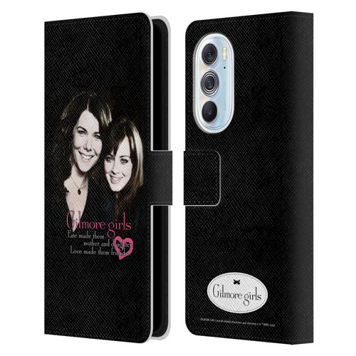 Gilmore Girls Graphics Fate Made Them Leather Book Wallet Case Cover For Motorola Edge X30
