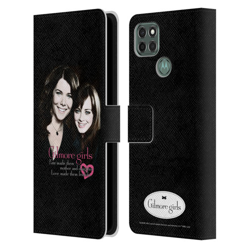 Gilmore Girls Graphics Fate Made Them Leather Book Wallet Case Cover For Motorola Moto G9 Power