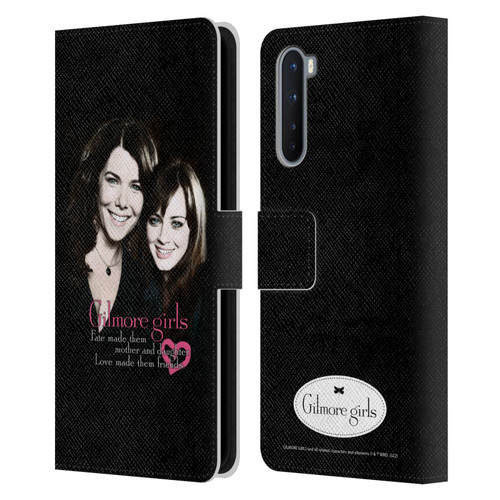 Gilmore Girls Graphics Fate Made Them Leather Book Wallet Case Cover For OnePlus Nord 5G