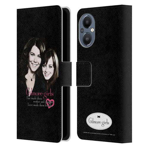Gilmore Girls Graphics Fate Made Them Leather Book Wallet Case Cover For OnePlus Nord N20 5G