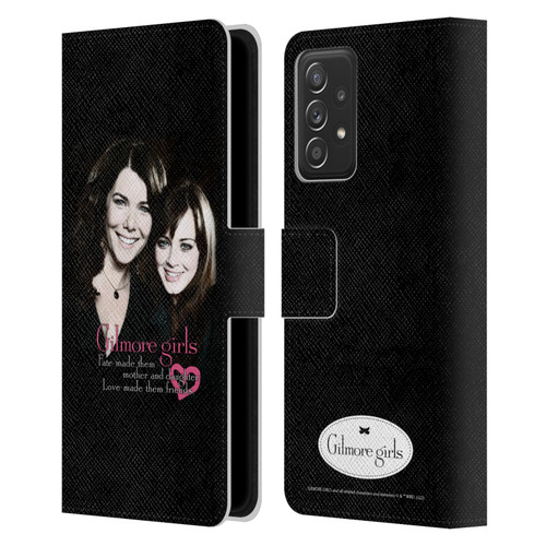 Gilmore Girls Graphics Fate Made Them Leather Book Wallet Case Cover For Samsung Galaxy A53 5G (2022)