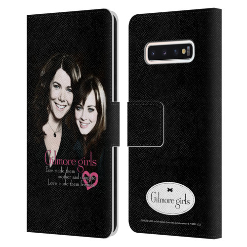 Gilmore Girls Graphics Fate Made Them Leather Book Wallet Case Cover For Samsung Galaxy S10