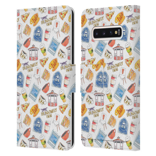 Gilmore Girls Graphics Icons Leather Book Wallet Case Cover For Samsung Galaxy S10