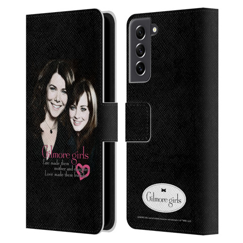 Gilmore Girls Graphics Fate Made Them Leather Book Wallet Case Cover For Samsung Galaxy S21 FE 5G