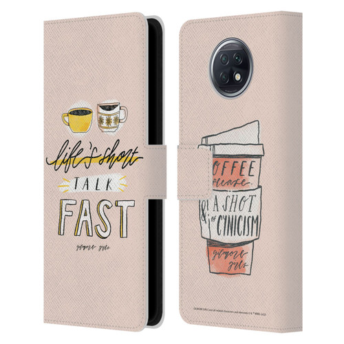 Gilmore Girls Graphics Life's Short Talk Fast Leather Book Wallet Case Cover For Xiaomi Redmi Note 9T 5G