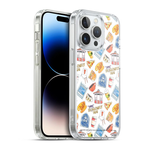 Gilmore Girls Graphics Icons Soft Gel Case for Apple iPhone 14 Pro & MagSafe