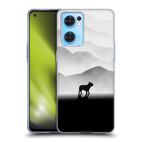 Klaudia Senator French Bulldog Free Soft Gel Case for OPPO Reno7 5G / Find X5 Lite