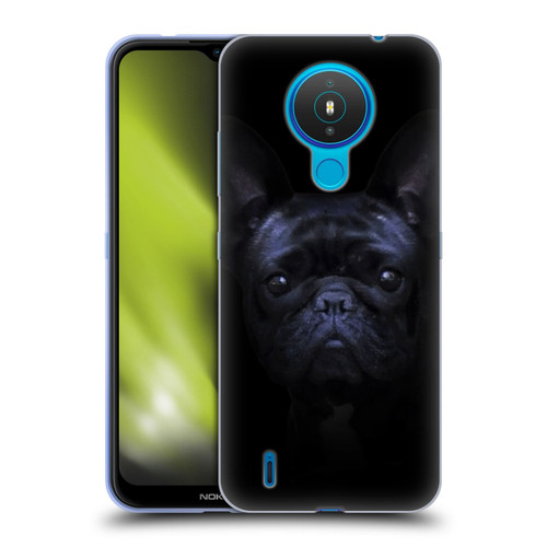 Klaudia Senator French Bulldog 2 Darkness Soft Gel Case for Nokia 1.4