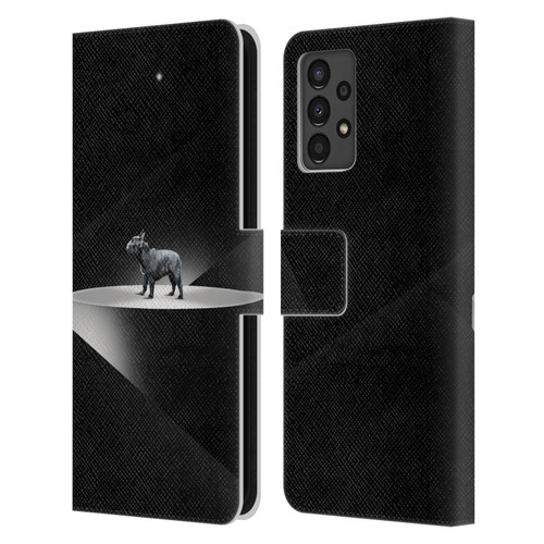 Klaudia Senator French Bulldog 2 Wandering Leather Book Wallet Case Cover For Samsung Galaxy A13 (2022)
