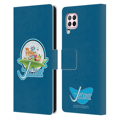 The Jetsons Graphics Logo Leather Book Wallet Case Cover For Huawei Nova 6 SE / P40 Lite