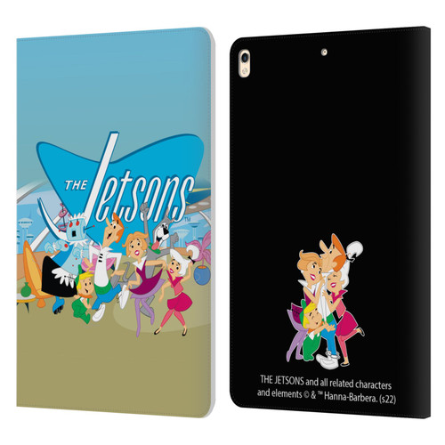 The Jetsons Graphics Group Leather Book Wallet Case Cover For Apple iPad Pro 10.5 (2017)