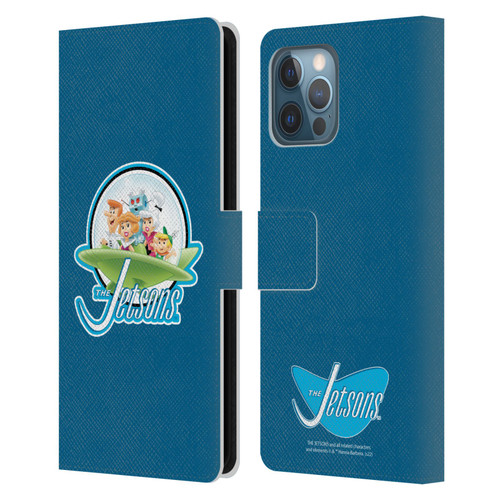 The Jetsons Graphics Logo Leather Book Wallet Case Cover For Apple iPhone 12 Pro Max