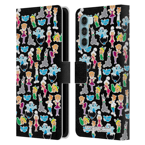 The Jetsons Graphics Pattern Leather Book Wallet Case Cover For Motorola Edge S30 / Moto G200 5G