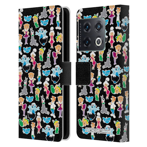 The Jetsons Graphics Pattern Leather Book Wallet Case Cover For OnePlus 10 Pro